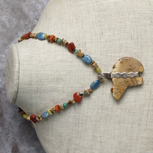 Carolyn Pollack Relios Bear Fetish Necklace - Picture 3 of 7